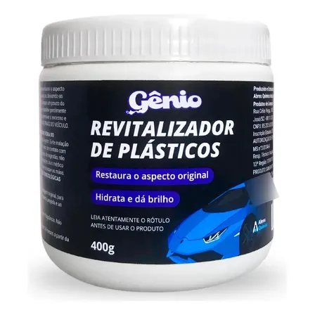 Revitalizador de Plásticos e Borrachas 400g