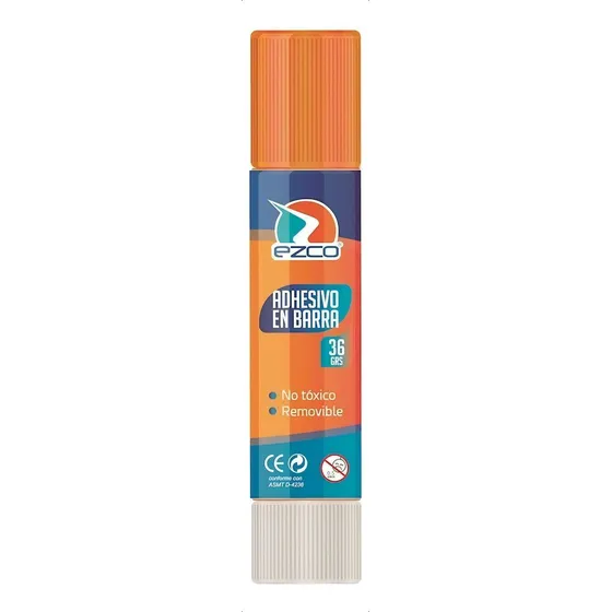 Adhesivo En Barra Pegamento 36gr Ezco