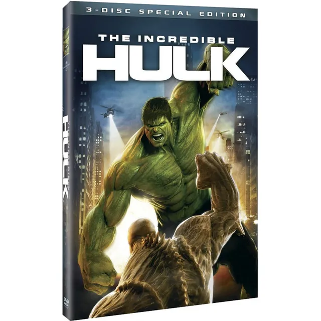 Dvd El Increible Hulk (edicion Especial De 3 Discos)