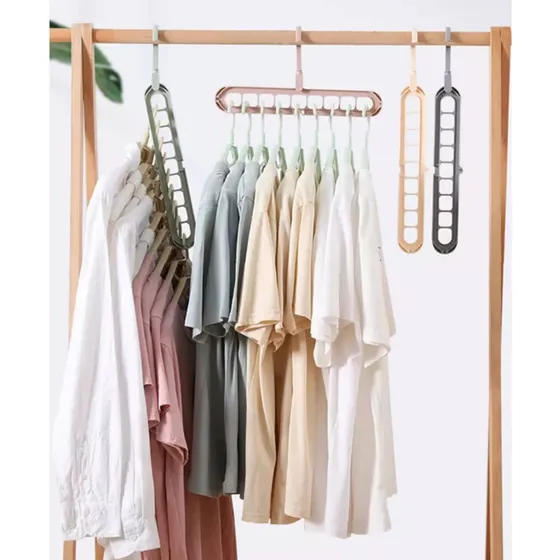 Gancho Organizador De Ropa Set De 4 Unidades