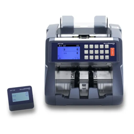 Detector De Billetes Falsos Accubanker Ab7100 Multimoned
