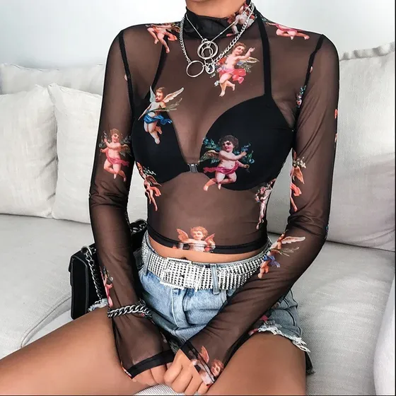 Remera Camisa Blusa Dama Casual Crop Top Entrega Hoy!!