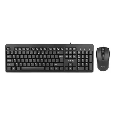 Kit Teclado Y Mouse Alambrico Havit Usb Kb611cm