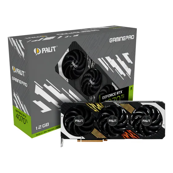 Placa De Video Rtx 4070ti 12gb Gddr6x Gamingpro Palit