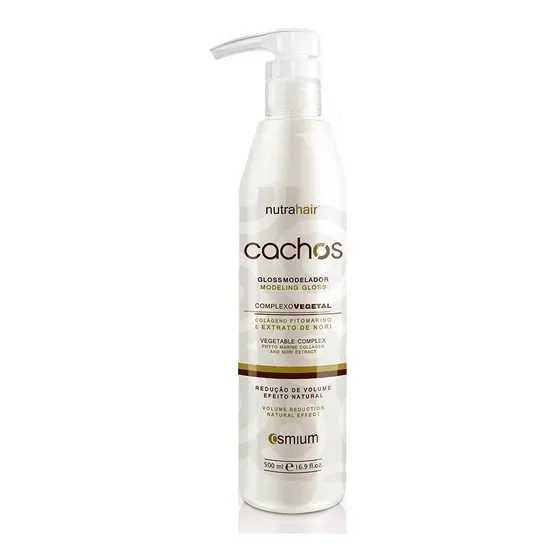 Gloss Redutor De Volume Para Cachos Hidratação Anti Frizz