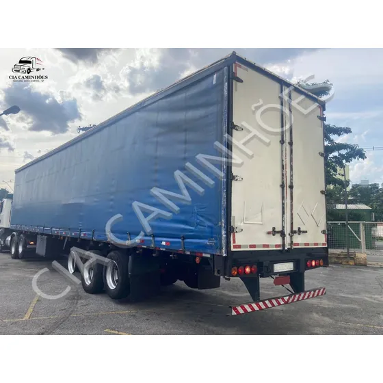 Carreta Bau Sider Randon Ano 2002 Para 28 Plt