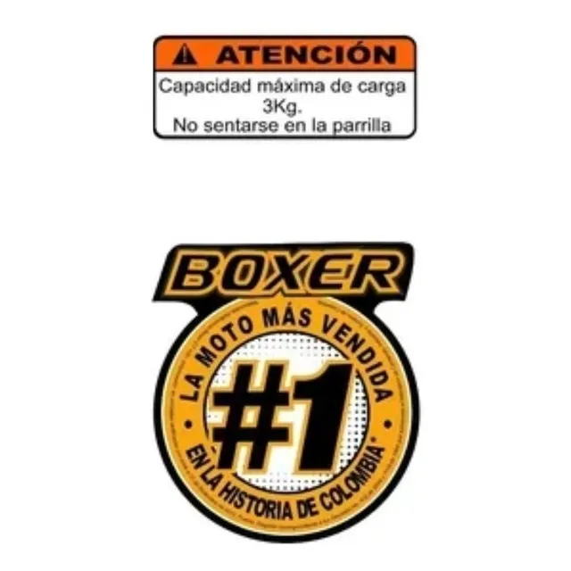 Kit Calcomanias Bajaj Boxer Ct 100 Colores
