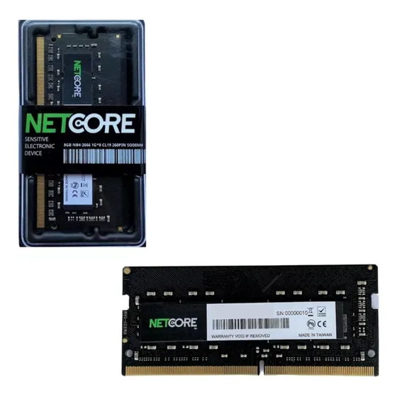Memória Note Netcore 16gb Ddr4 2666mhz P/ Note Lenovo C/ Nf
