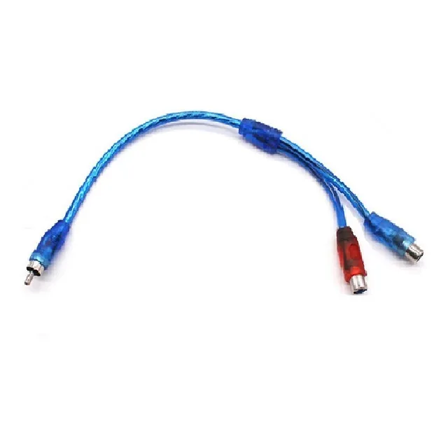 Cable Rca Mono Stereo En Y 1 Macho 2 Hembra Oferta X 5 Pieza