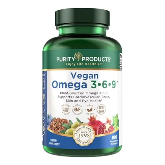 Fórmula Omega 3-6-9 Vegana Omega De Purity Products -
