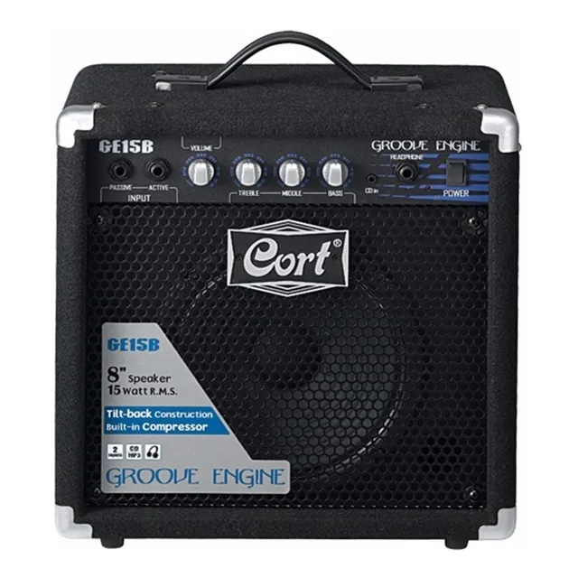 Amplificador Cort Ge15b Combo De Bajo  De 15 Watts