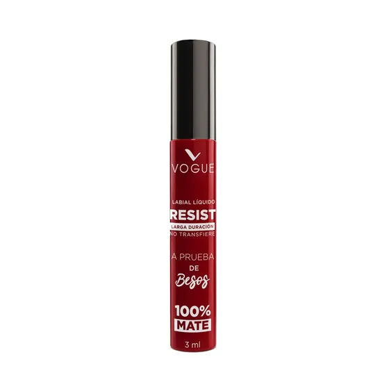 Labial Líquido Vogue Resist A Prueba De Besos - 3ml