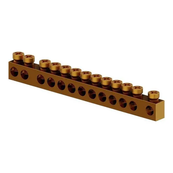 Barramento 12 Furos Terra Neutro Quadro Slim Tigre