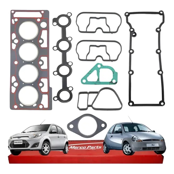 Jogo Junta Cabeçote Ford Fiesta Ecosport Ka 1.0 8v Zetec