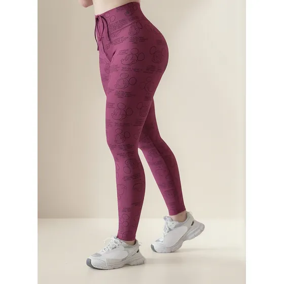 Legging Deportivo Lycra Colombiana Gala Sport Push Up Bow