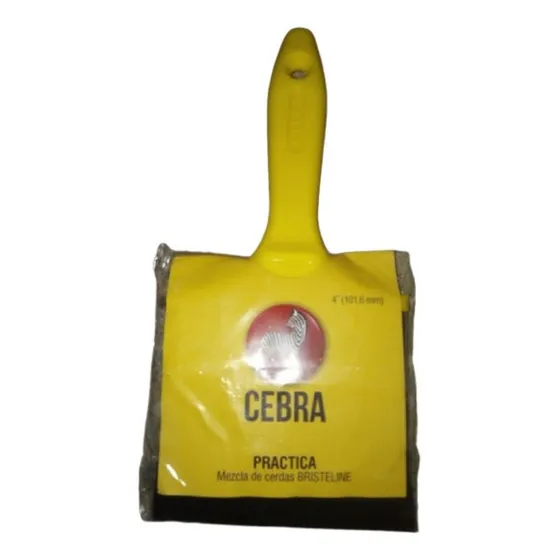 Brocha 4 Pulgadas Marca Cebra 