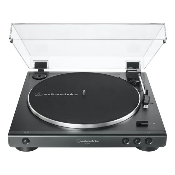 Bandeja Para Dj Audio-technica At-lp60x Color Negro