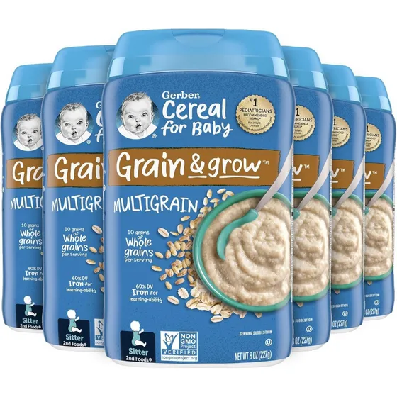 Cereal Gerber Para Bebés Multi Grano 454gr