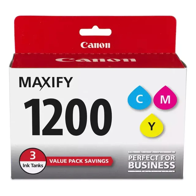 Kit De 4 Cartuchos Canon Pgi-1200 Bk/c/y/m Sin Caja