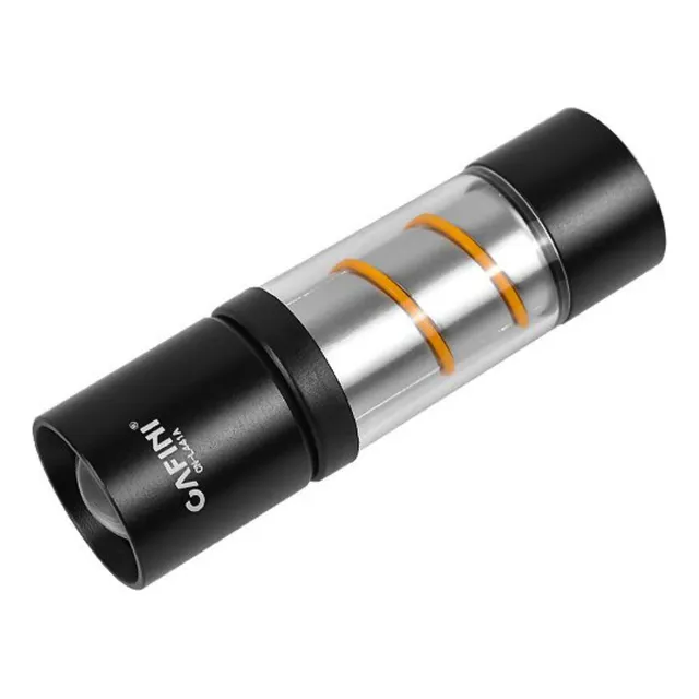Linterna Led Recargable Led Con Cob Calido  Cree Zoom
