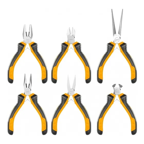 Set X6 Mini Pinzas Alicates Ingco