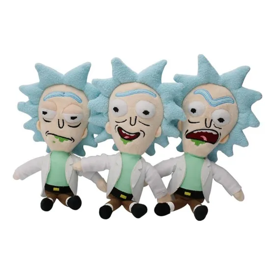 Rick And Morty Peluche De 25 Cm Por Unidad