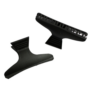 Pinzas Para Cabello Tipo Mariposa Plástico - Negro 12 Pzs Pinzas Para Cabello Tipo Mariposa Plástico - Negro 12 Pzs