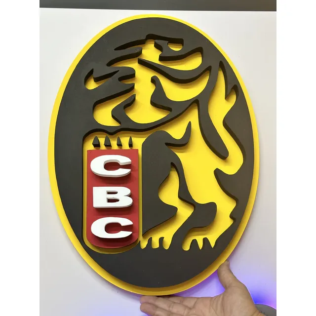 Logotipo 3d Corpóreo Leones Del Caracas