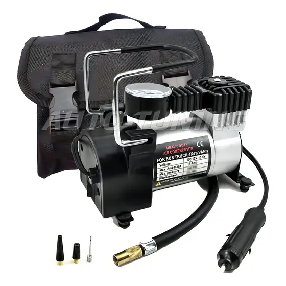 Mini Compresor Aire Iael Portátil Metal 150psi Auto Moto VA-037