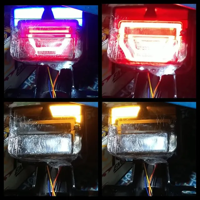 Faro Stop Led Moto Cg150 Jaguar Md Bera Sbr Br150 Aguila
