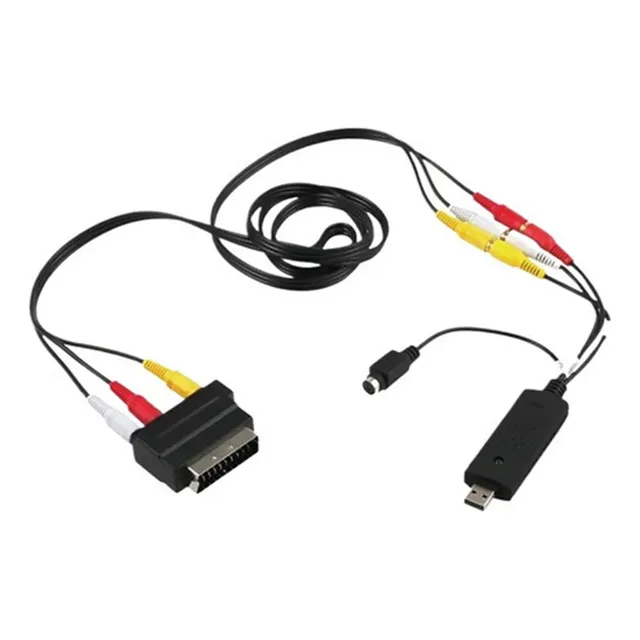 Kit De Conversión De Vídeo Vhs A Dvd Usb2.0 Y Captura