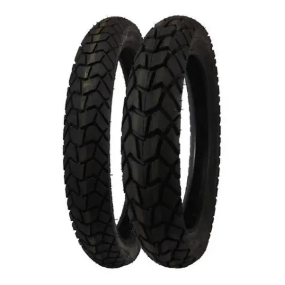 Par Pneu 120/90-17 E 90/90-21 Maggion Falcon Nx4 Sahara Xlx