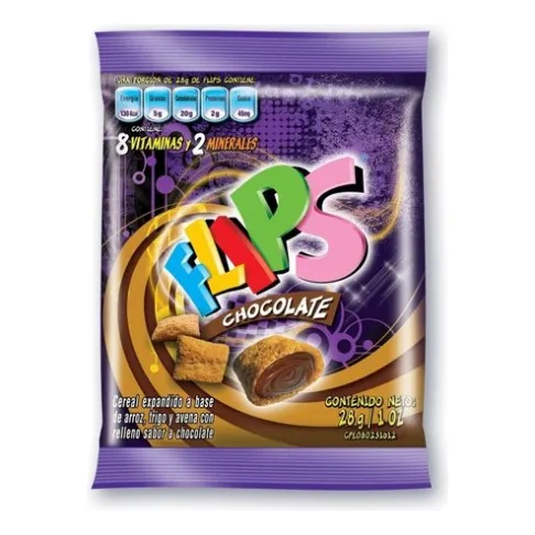 Cereal Flips Chocolate X Und 28gr