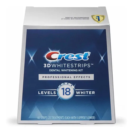 Crest 3d Whitestrips Profesional Blanqueamiento De Dientes