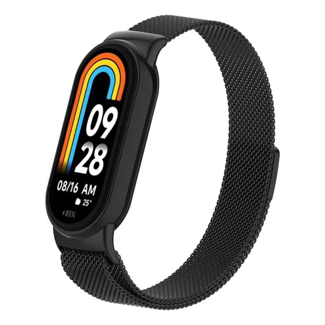Correa Metal Magnética Para Xiaomi Mi Band 8 Y Mi Band 9