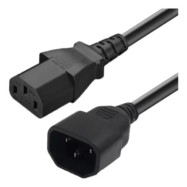 Cable De Poder Macho Hembra 1,5m Dietec Ups Monitor Extensio