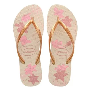 Chinelo Feminino Havaianas Slim Organic Sandalia Tiras Finas Chinelo Feminino Havaianas Slim Organic Sandalia Tiras Finas