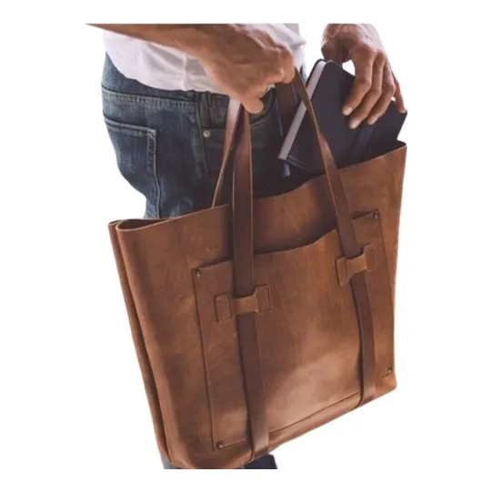 Cartera Bolso De Mano Para Hombre 