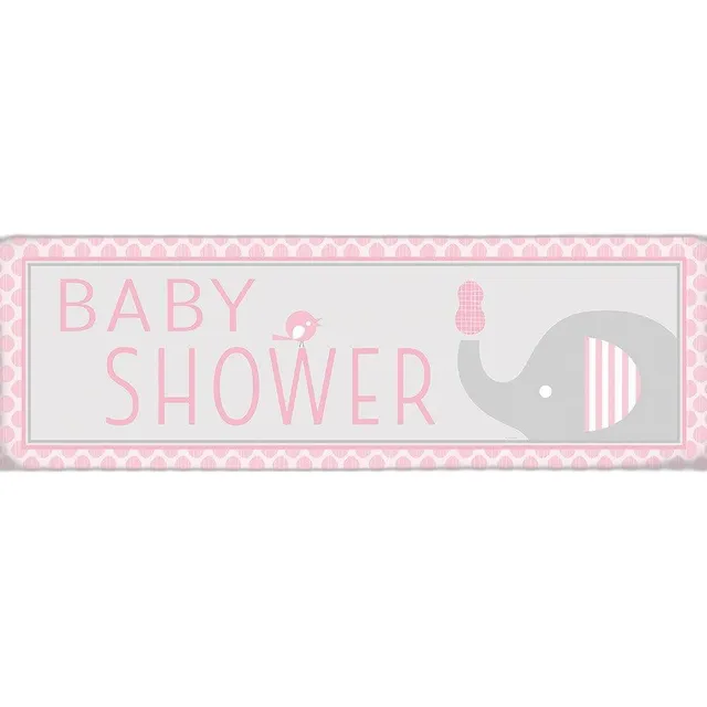 Creative Converting Little Peanut-girl Baby Shower Party Ban