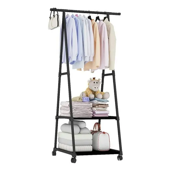 Perchero Organizador Ropa Con Ruedas Estante