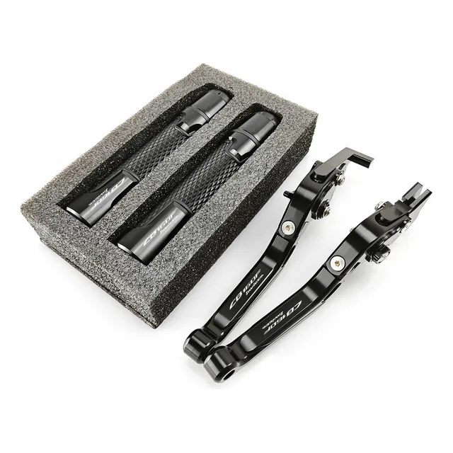 Palancas Y Puños For Honda Cb160f Invicta, Negras