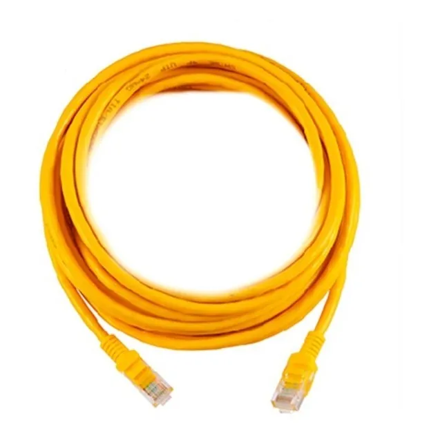 Cable De Red Utp Patch Cord Categoría 5e 5 M Amarillo