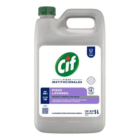 Limpiador  Cif Concentrado Fragancia Lavanda 5lt