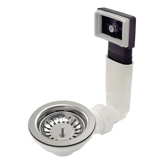 Válvula 4 1/2 Cubas Com Escape Aço Inox Tramontina 94510/033
