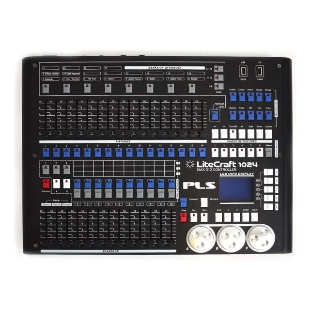 Consola Controladora Luces Pls Litecraft 1024