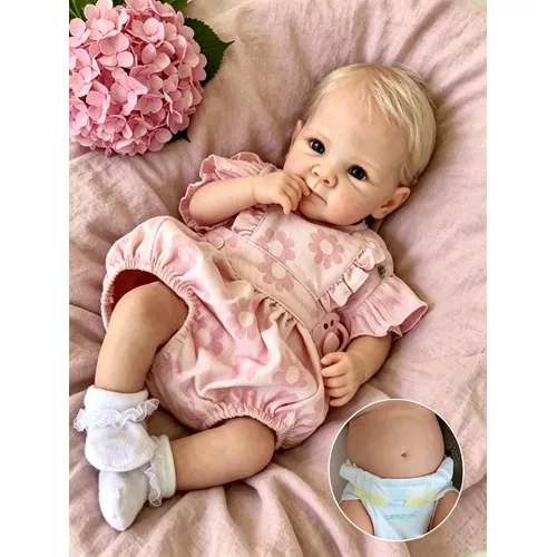 Brastoy Bebe Reborn Boneca Silicone Realista 48cm | MercadoLivre