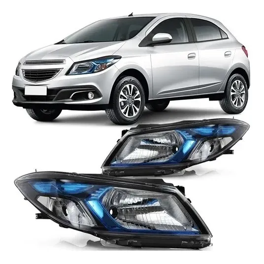 Par Farol Onix Prisma Lt Ltz 2013 2014 2015 2016 Azul Novo