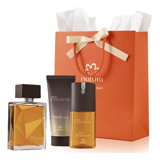 Presente Natura Essencial Clássico Masculino Kit Promoção