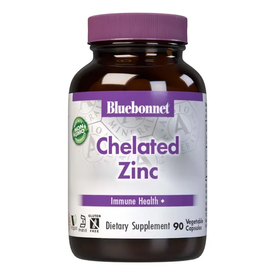 Suplemento De Zinc Quelado Albion De Bluebonnet Nutrition 30