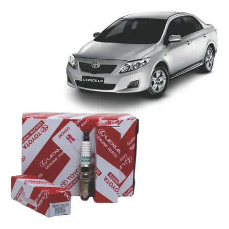 Jogo 4 Velas Iridium Corolla 1.8 16v Flex Xei Gli 2009 2010